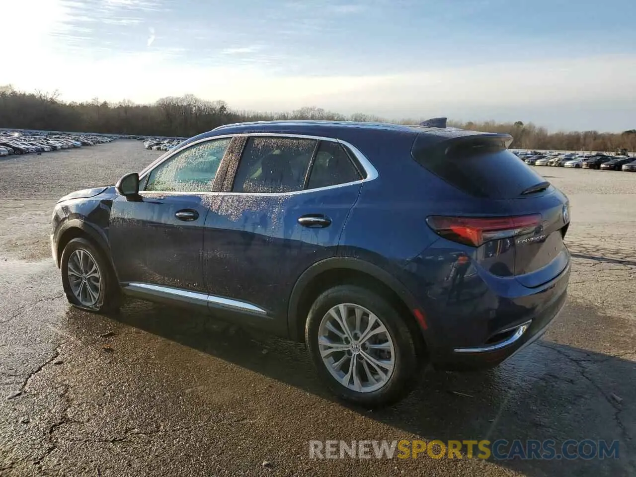 2 fotografías del automóvil dañado LRBAZLR46ND137623 BUICK ENVISION 2022