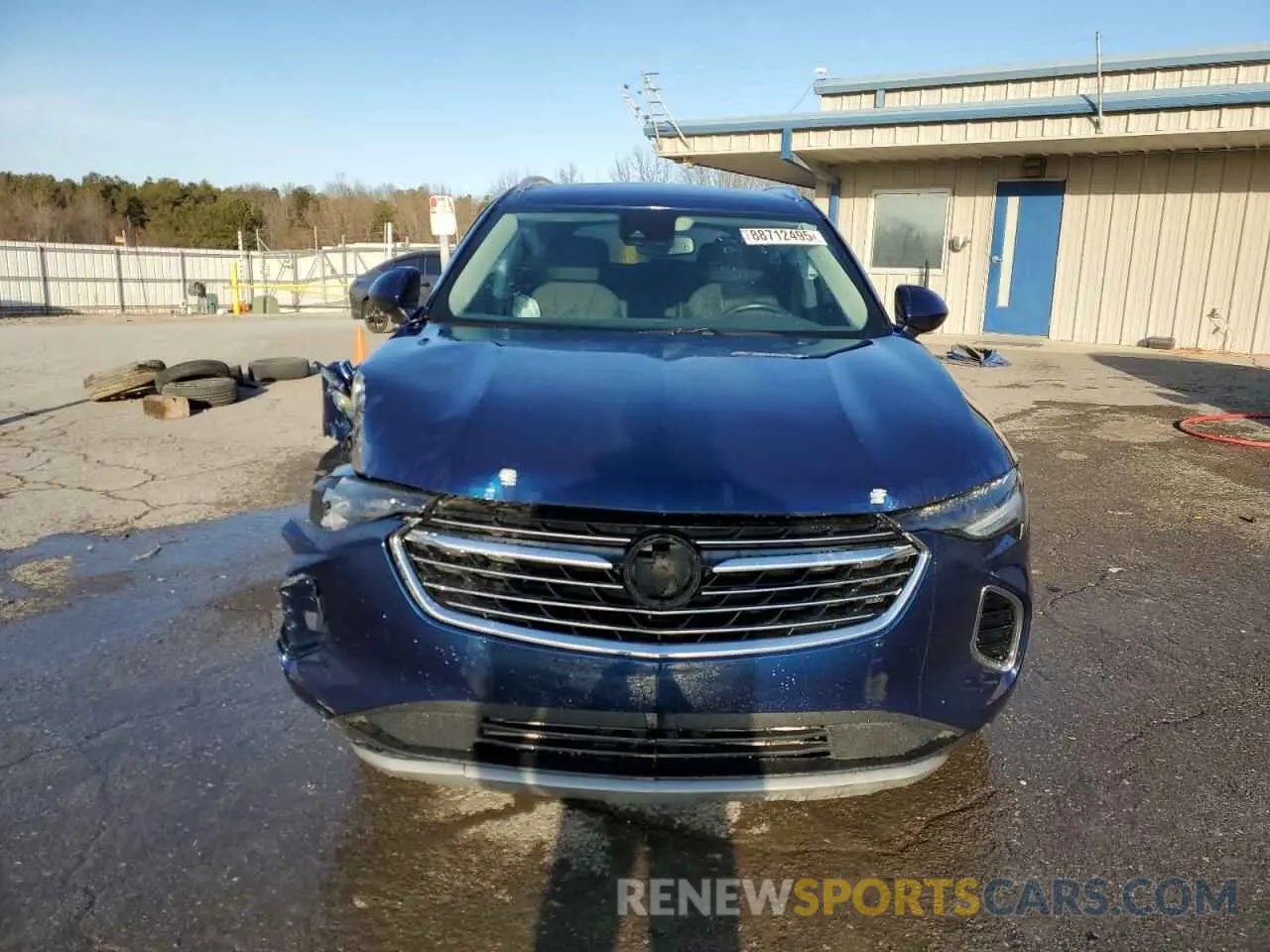 5 fotografías del automóvil dañado LRBAZLR46ND137623 BUICK ENVISION 2022