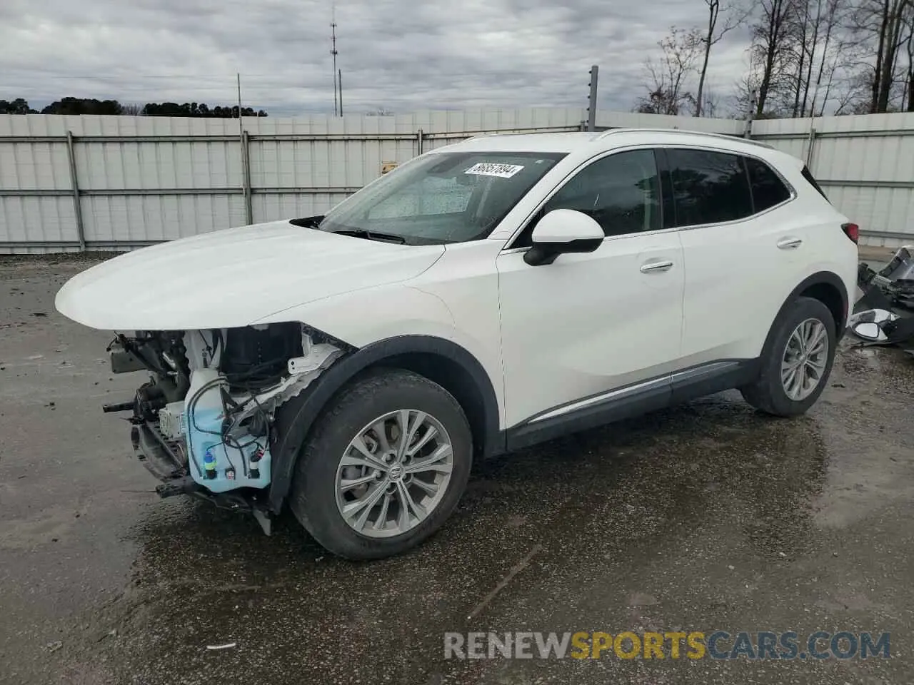 1 fotografías del automóvil dañado LRBAZLR47ND029575 BUICK ENVISION 2022