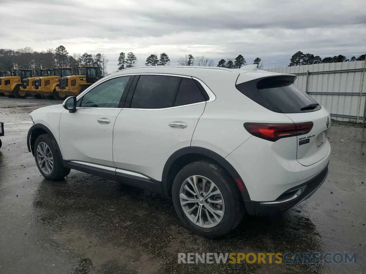 2 fotografías del automóvil dañado LRBAZLR47ND029575 BUICK ENVISION 2022
