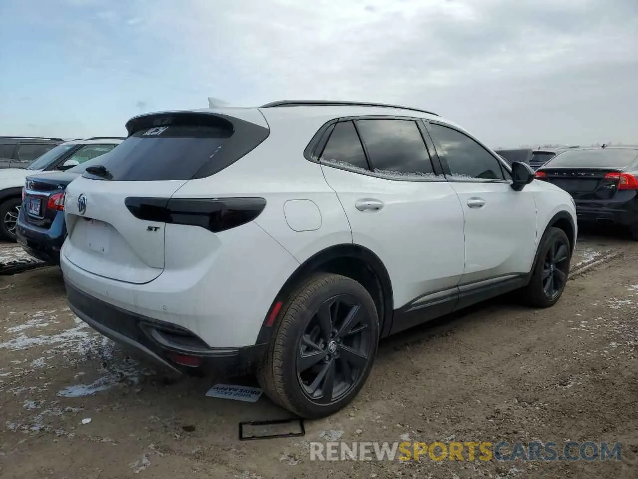 3 fotografías del automóvil dañado LRBAZLR47ND049177 BUICK ENVISION 2022