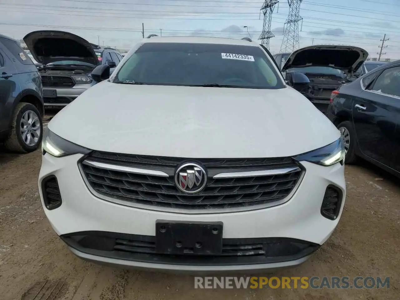 5 fotografías del automóvil dañado LRBAZLR47ND049177 BUICK ENVISION 2022
