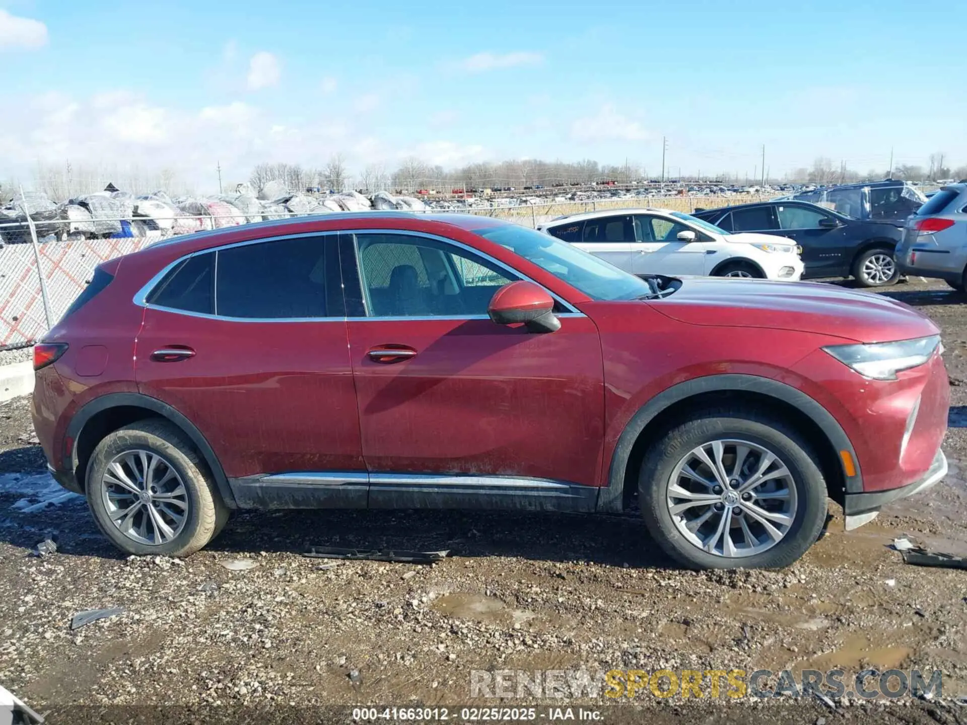 13 fotografías del automóvil dañado LRBAZLR47ND139896 BUICK ENVISION 2022