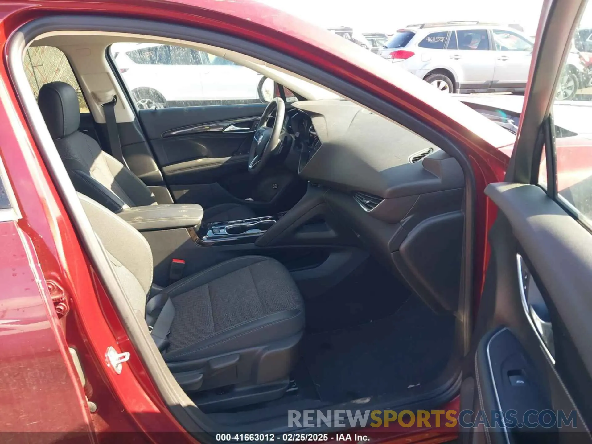 5 fotografías del automóvil dañado LRBAZLR47ND139896 BUICK ENVISION 2022