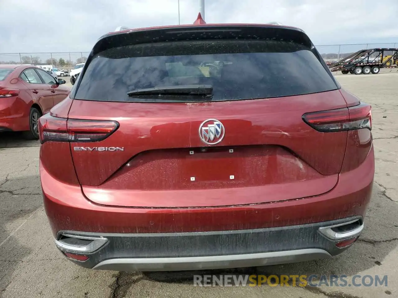 6 fotografías del automóvil dañado LRBAZLR47ND162627 BUICK ENVISION 2022