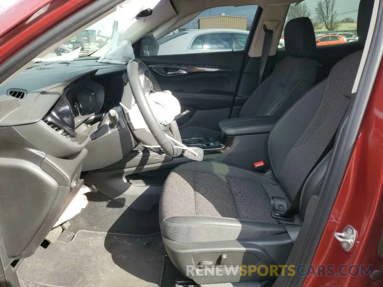 7 fotografías del automóvil dañado LRBAZLR47ND162627 BUICK ENVISION 2022