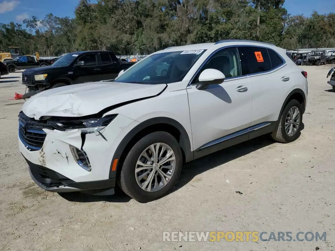 1 fotografías del automóvil dañado LRBAZLR4XND066667 BUICK ENVISION 2022
