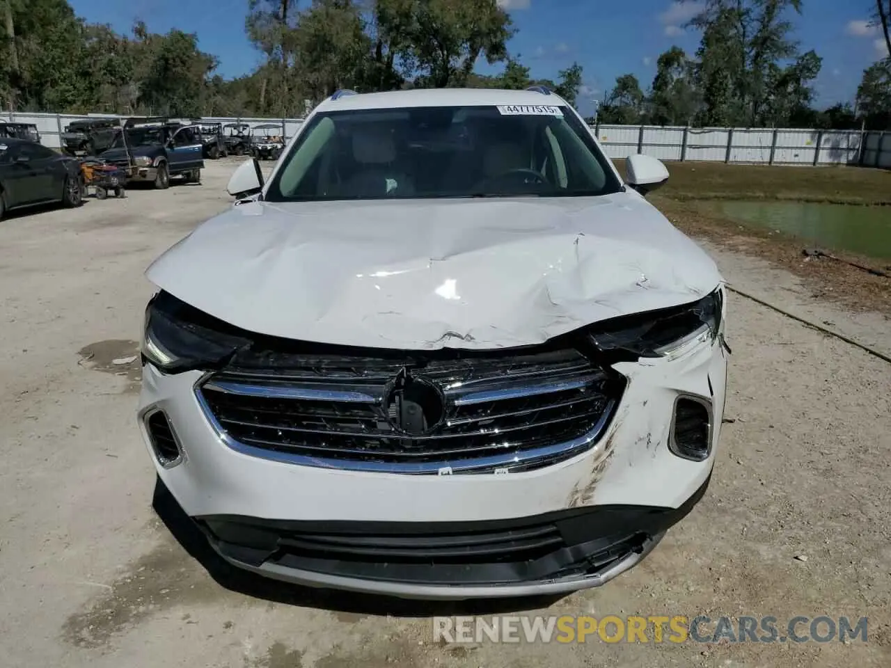 5 fotografías del automóvil dañado LRBAZLR4XND066667 BUICK ENVISION 2022