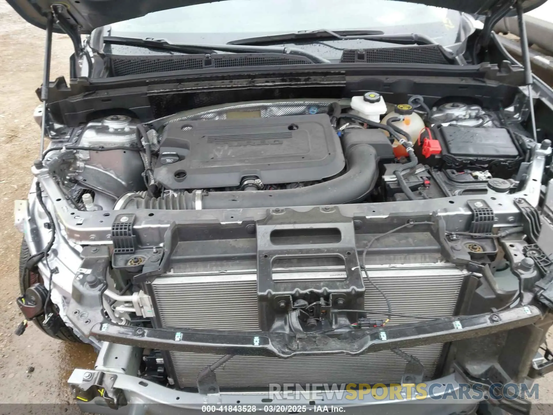 10 fotografías del automóvil dañado LRBAZLR4XND125572 BUICK ENVISION 2022