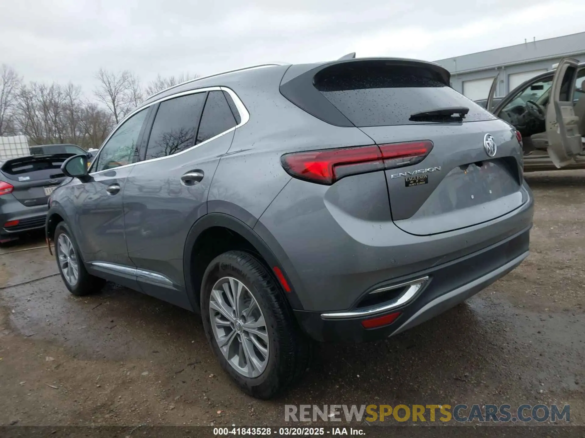 3 fotografías del automóvil dañado LRBAZLR4XND125572 BUICK ENVISION 2022