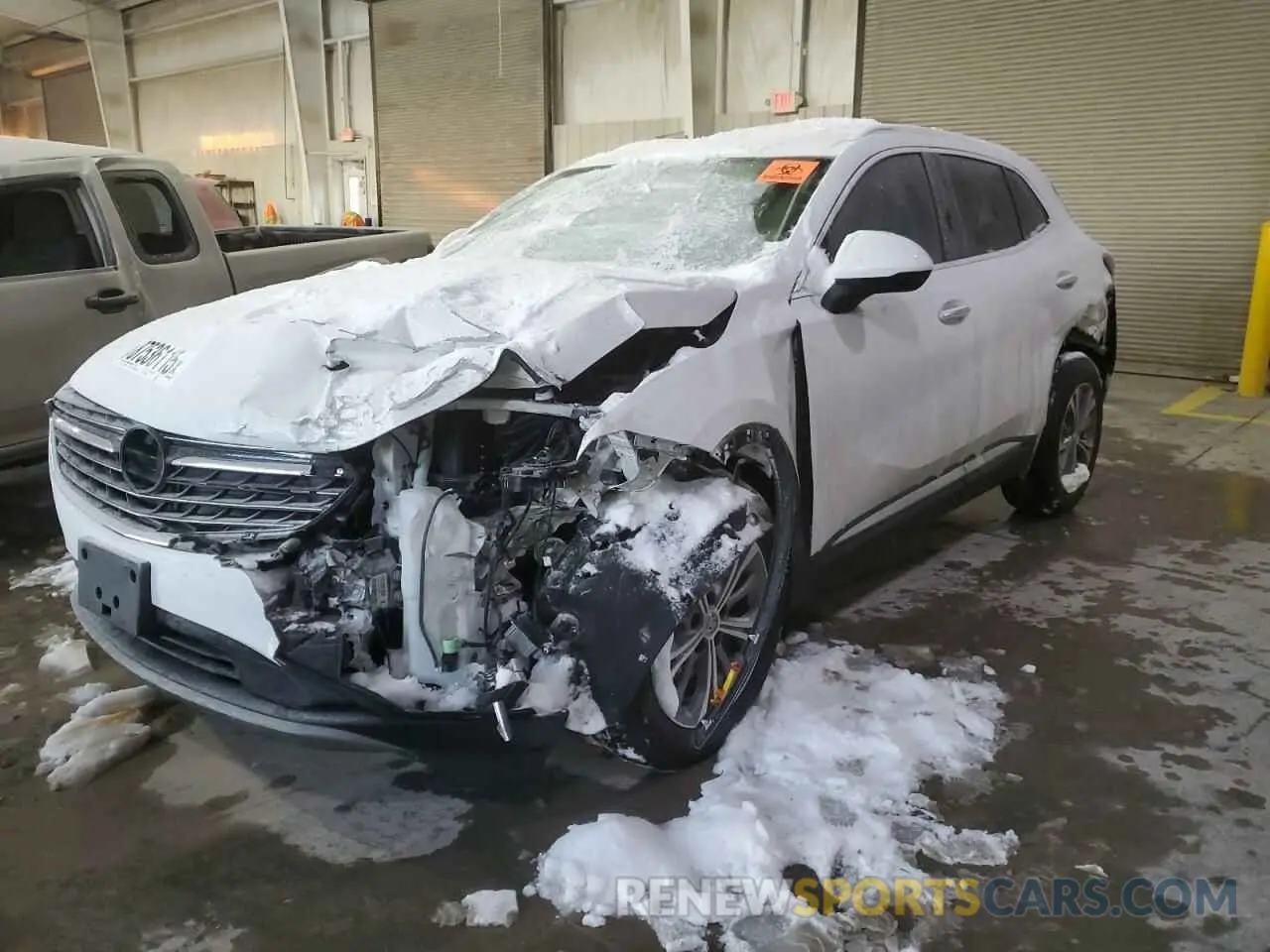 1 fotografías del automóvil dañado LRBAZLR4XND158555 BUICK ENVISION 2022