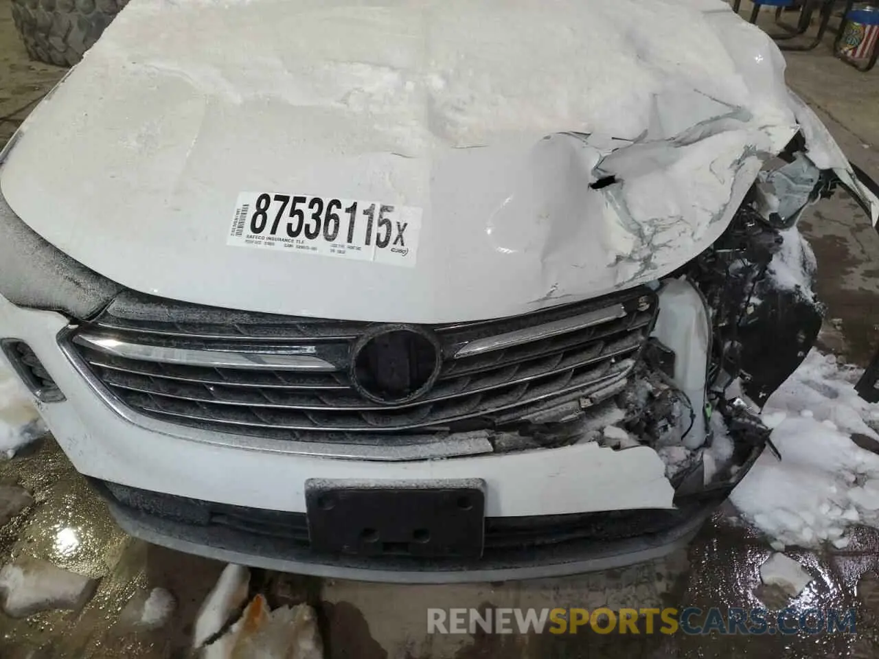 13 fotografías del automóvil dañado LRBAZLR4XND158555 BUICK ENVISION 2022