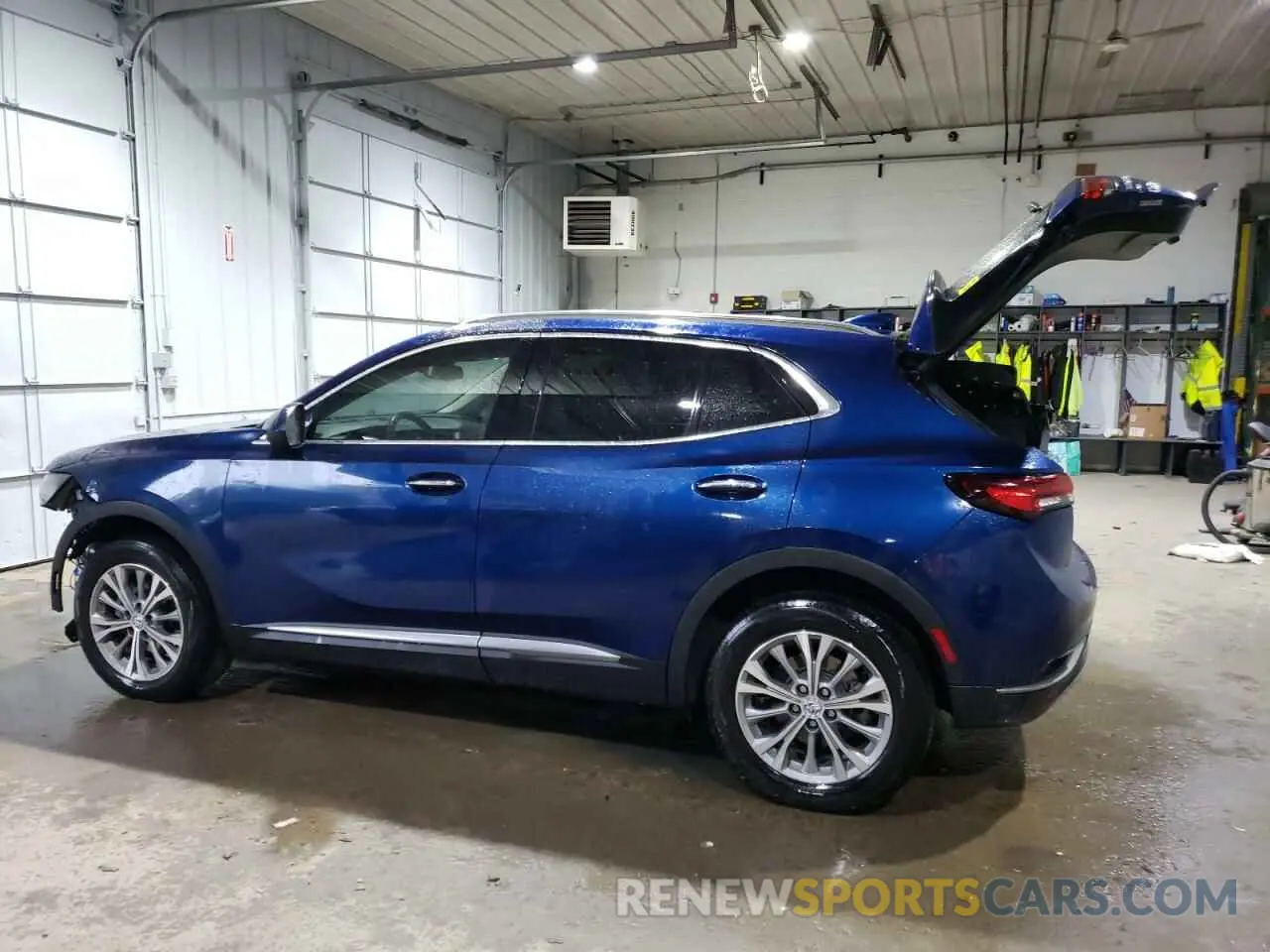 2 fotografías del automóvil dañado LRBFZMR45ND031336 BUICK ENVISION 2022