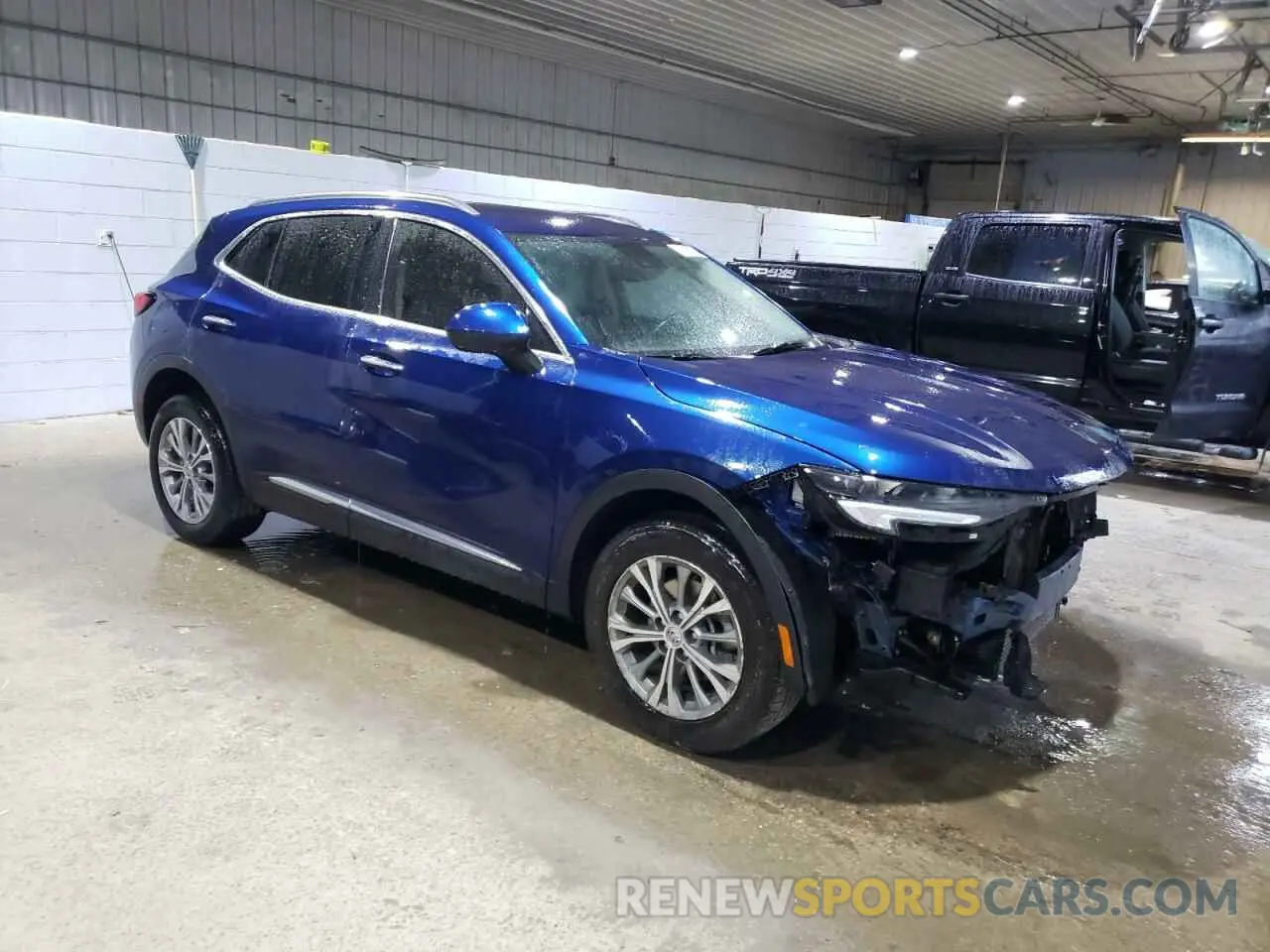 4 fotografías del automóvil dañado LRBFZMR45ND031336 BUICK ENVISION 2022