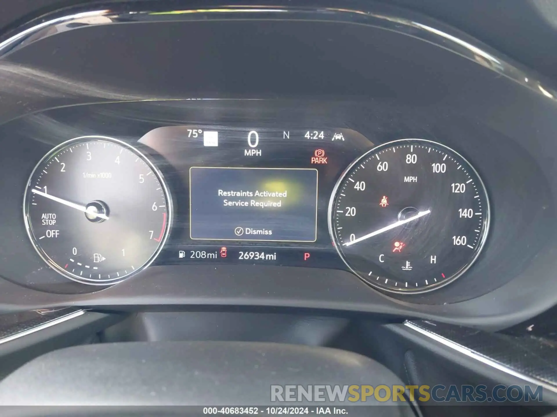 7 fotografías del automóvil dañado LRBFZNR40ND109334 BUICK ENVISION 2022