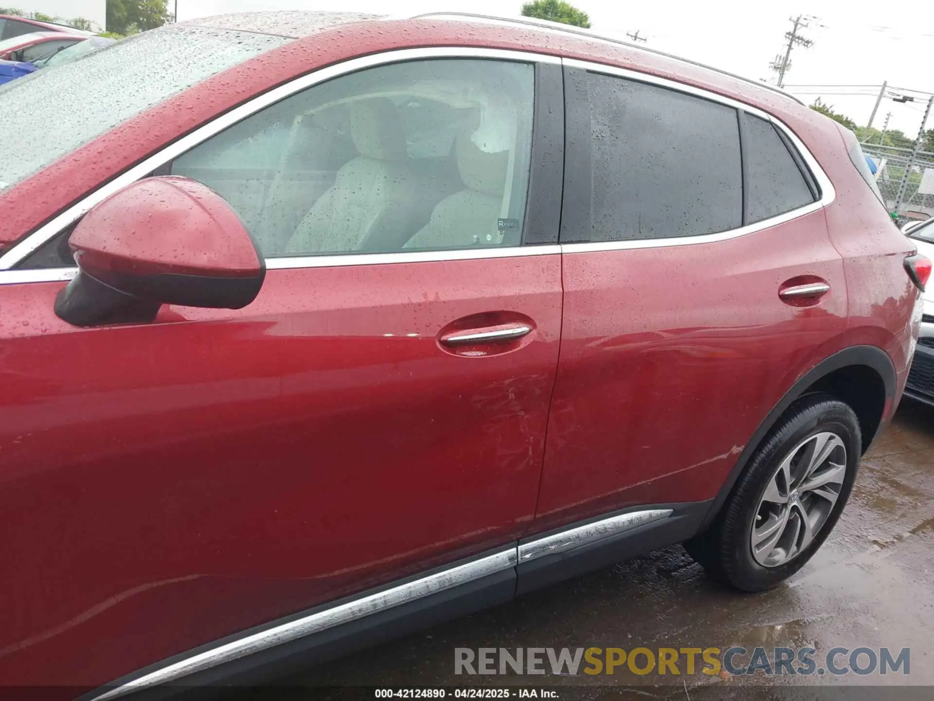 14 fotografías del automóvil dañado LRBFZNR40ND136355 BUICK ENVISION 2022