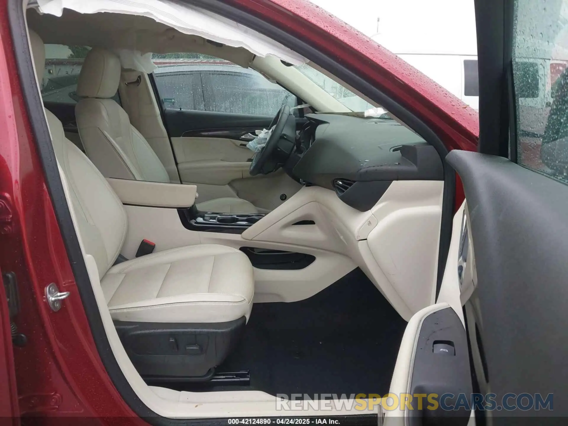 5 fotografías del automóvil dañado LRBFZNR40ND136355 BUICK ENVISION 2022