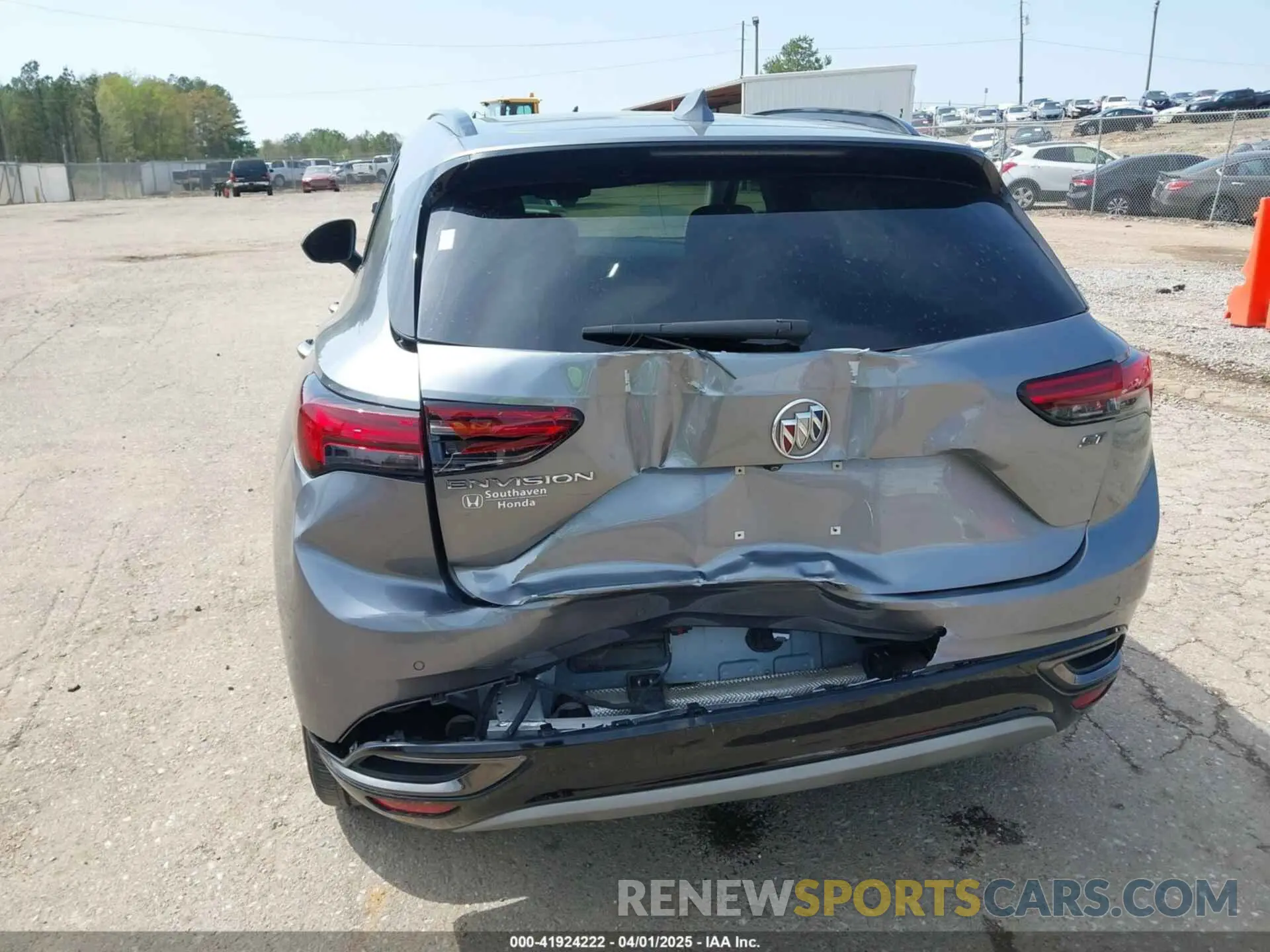 6 fotografías del automóvil dañado LRBFZNR42ND010160 BUICK ENVISION 2022