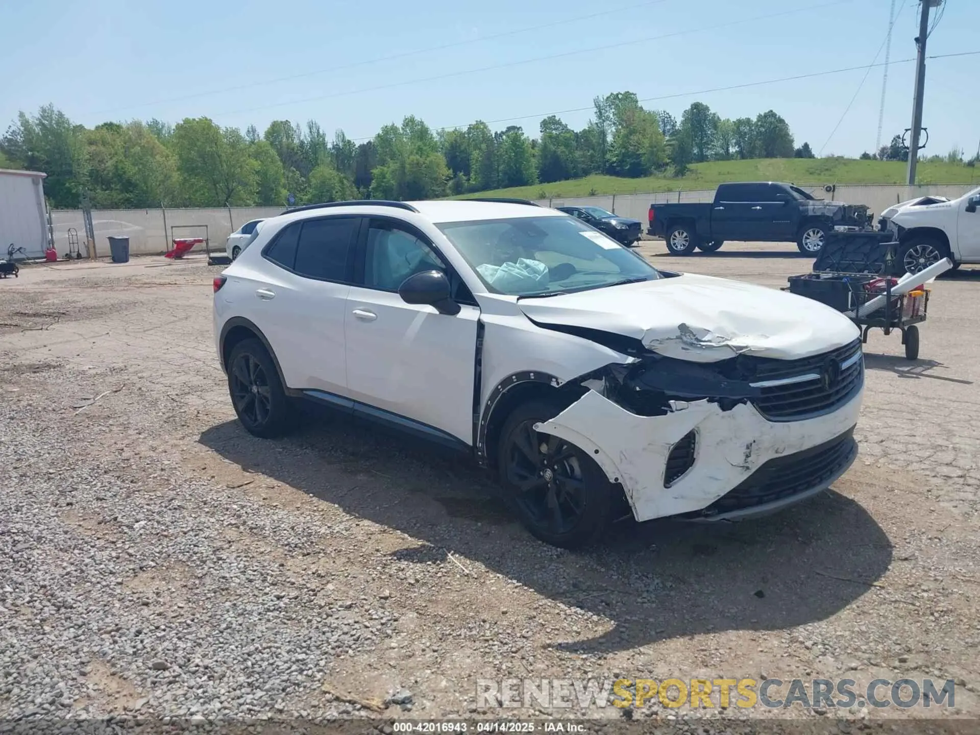 1 fotografías del automóvil dañado LRBFZNR42ND021501 BUICK ENVISION 2022