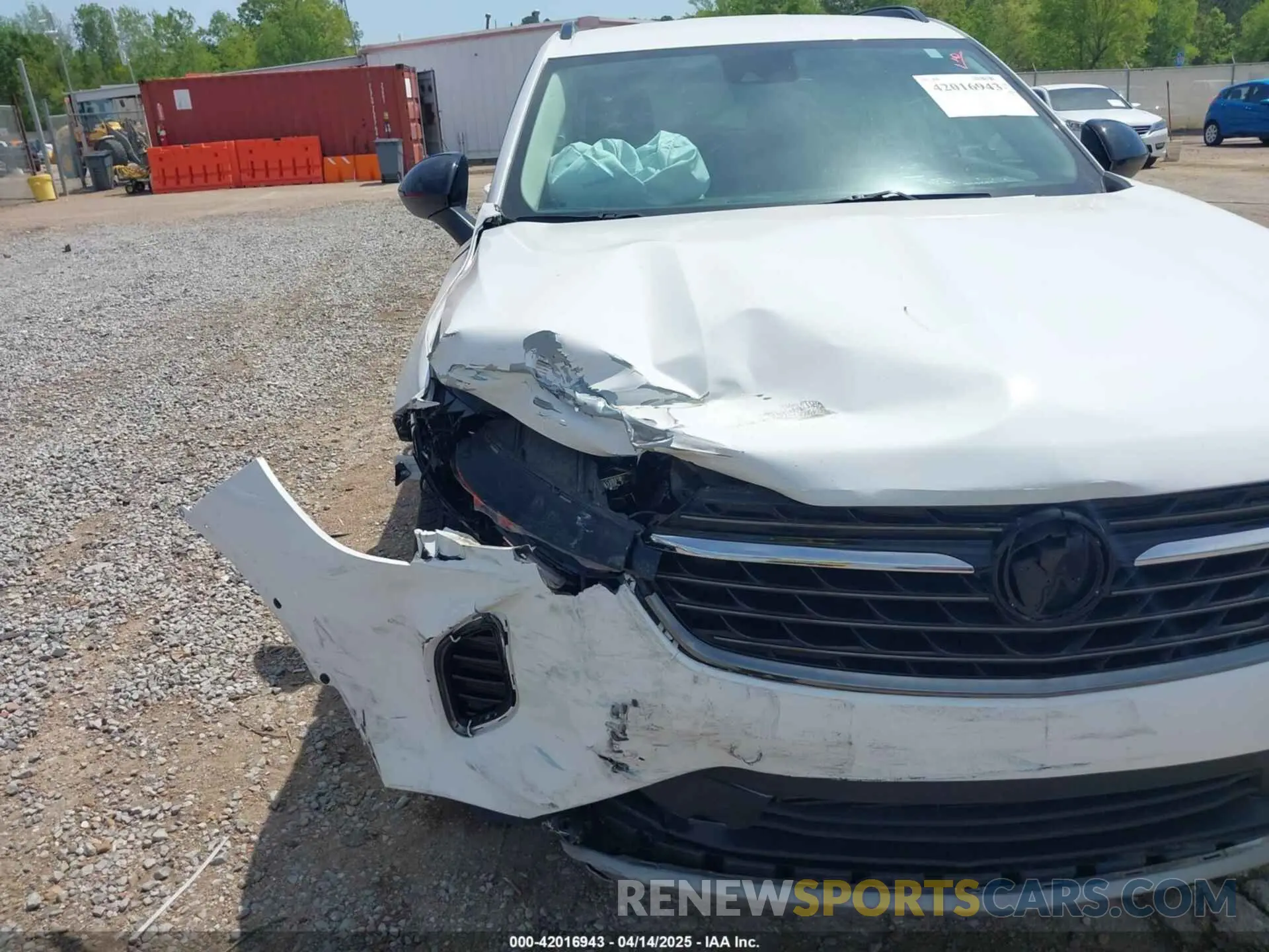 17 fotografías del automóvil dañado LRBFZNR42ND021501 BUICK ENVISION 2022