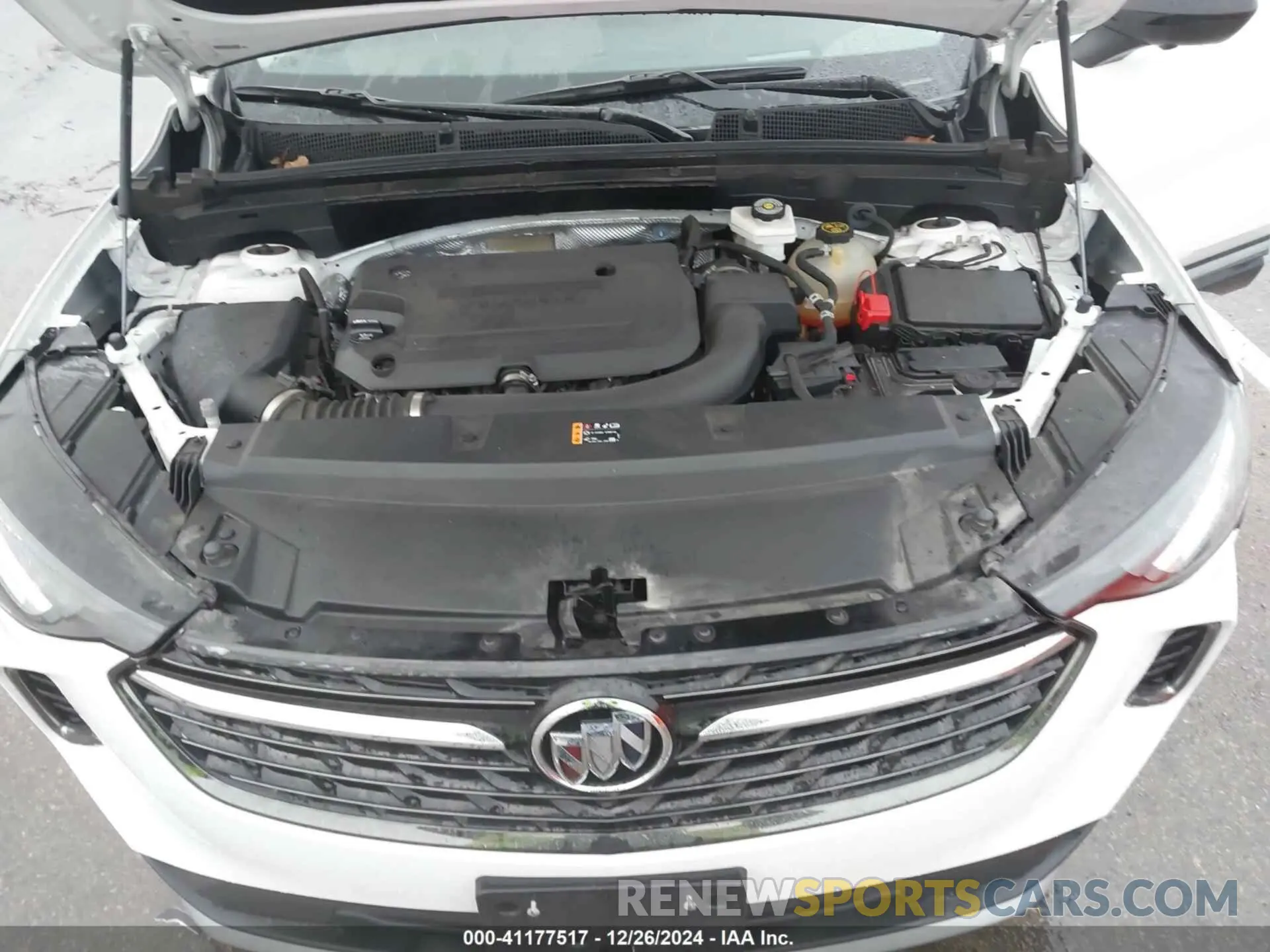 10 fotografías del automóvil dañado LRBFZNR43ND110042 BUICK ENVISION 2022