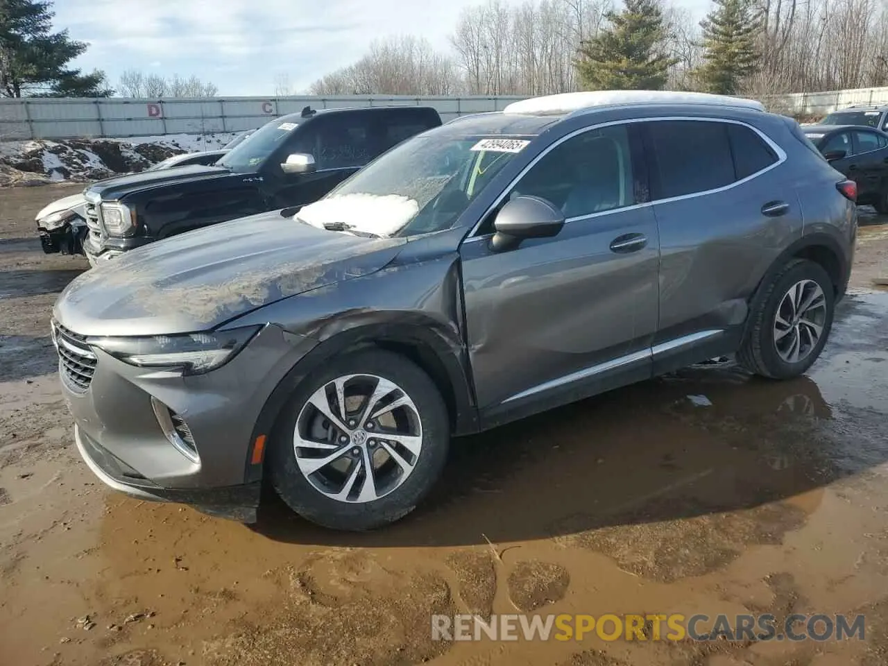 1 fotografías del automóvil dañado LRBFZNR43ND124474 BUICK ENVISION 2022