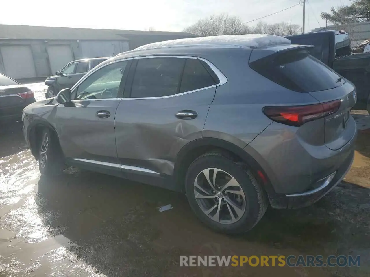 2 fotografías del automóvil dañado LRBFZNR43ND124474 BUICK ENVISION 2022