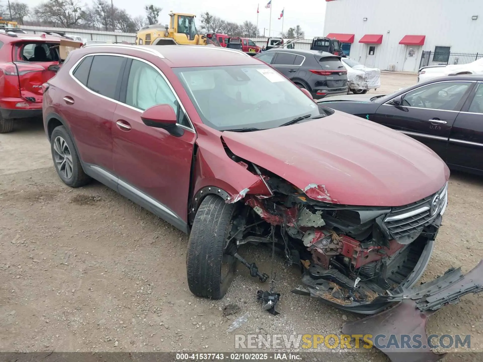 1 fotografías del automóvil dañado LRBFZNR43ND136611 BUICK ENVISION 2022