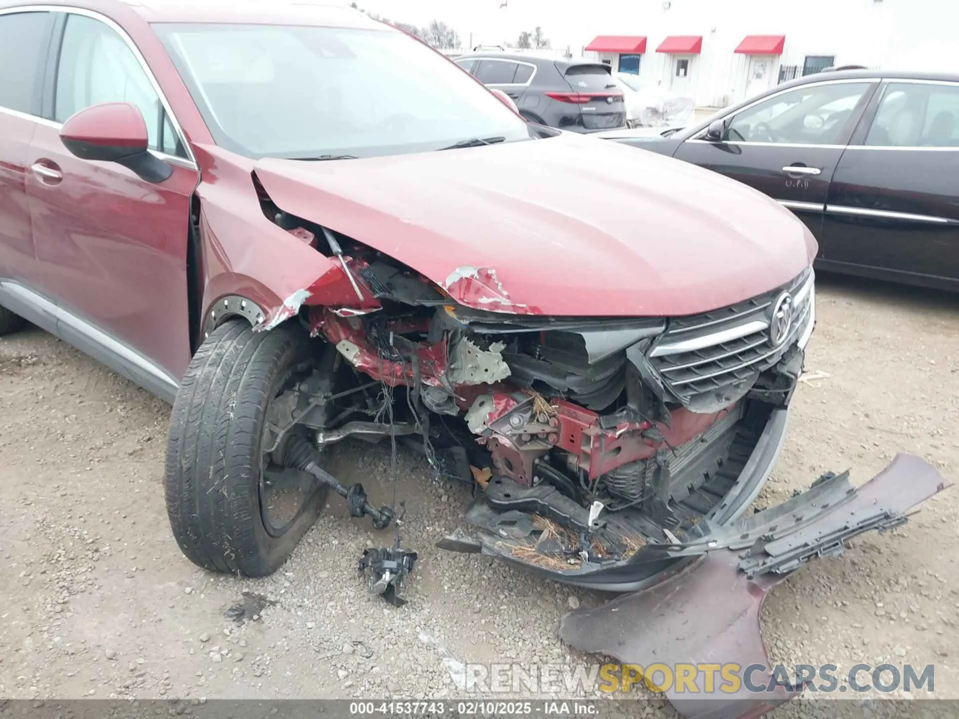 6 fotografías del automóvil dañado LRBFZNR43ND136611 BUICK ENVISION 2022