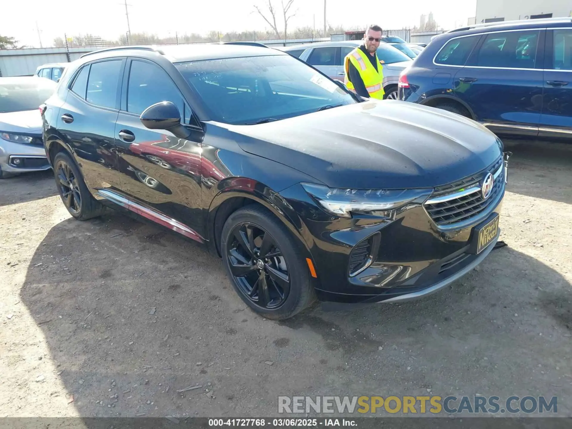 1 fotografías del automóvil dañado LRBFZNR44ND020611 BUICK ENVISION 2022