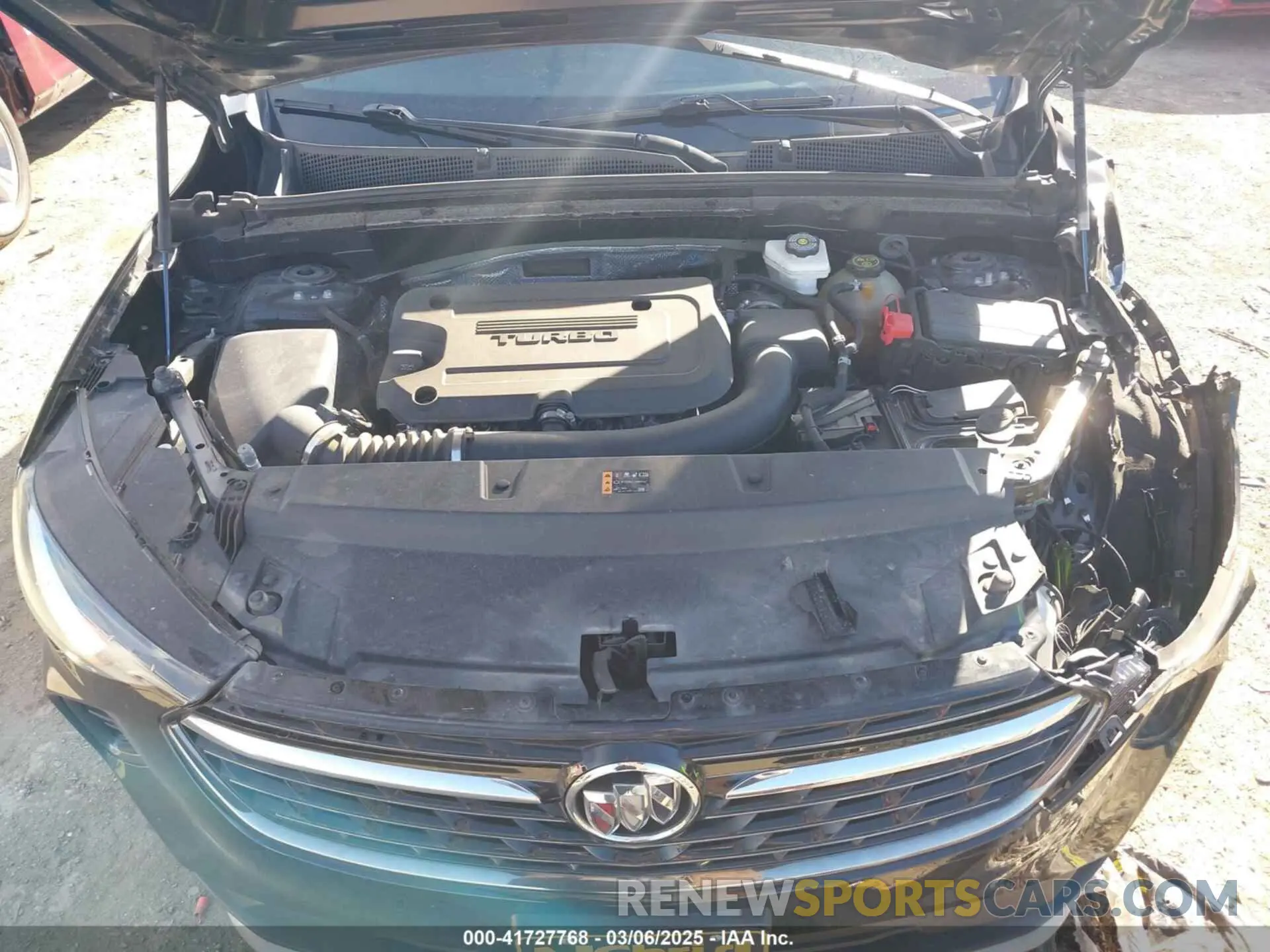 10 fotografías del automóvil dañado LRBFZNR44ND020611 BUICK ENVISION 2022