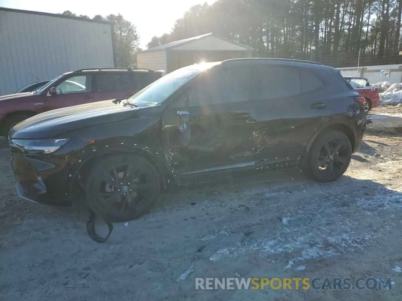 1 fotografías del automóvil dañado LRBFZNR45ND082132 BUICK ENVISION 2022