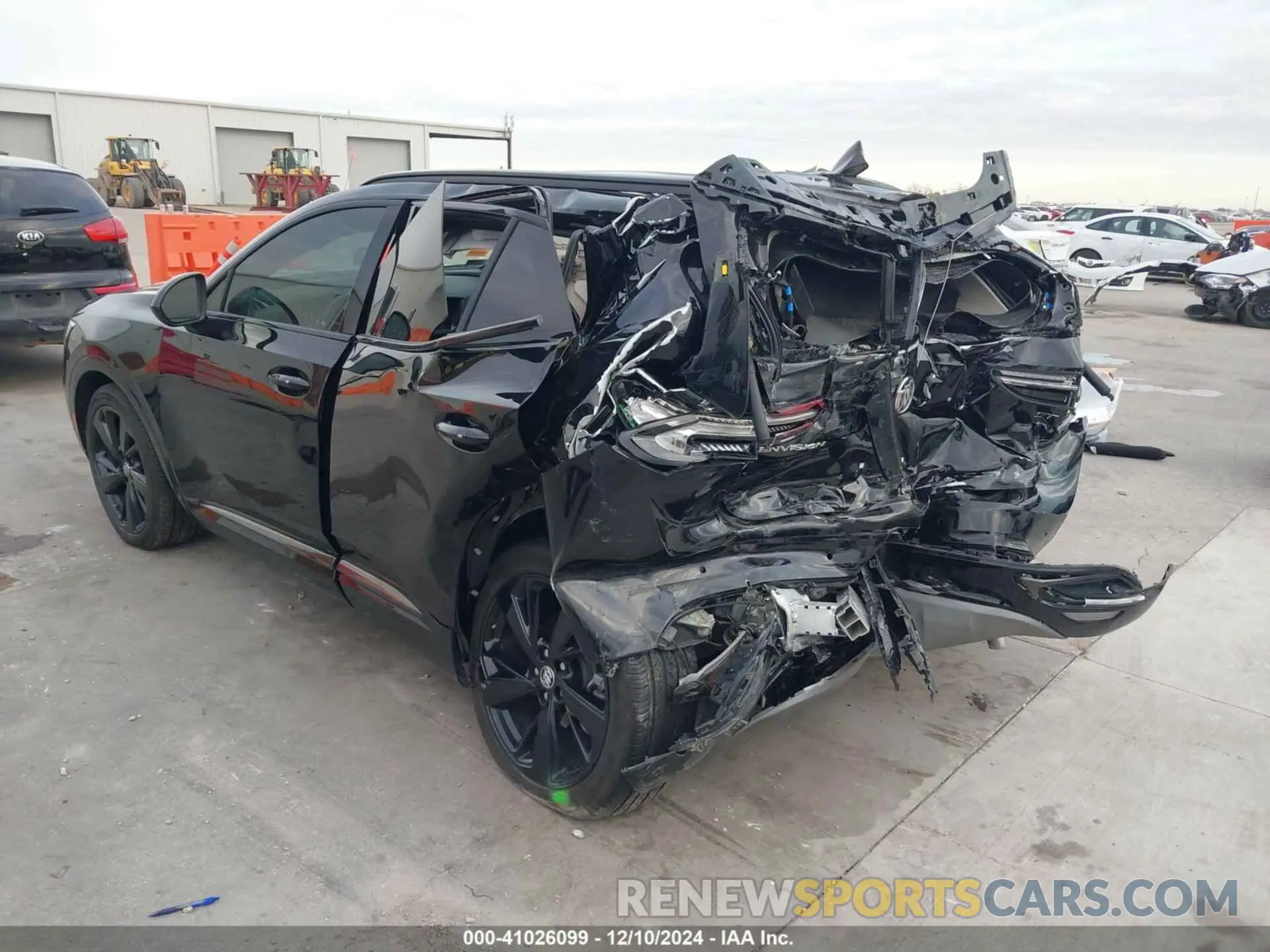 3 fotografías del automóvil dañado LRBFZNR47ND051111 BUICK ENVISION 2022
