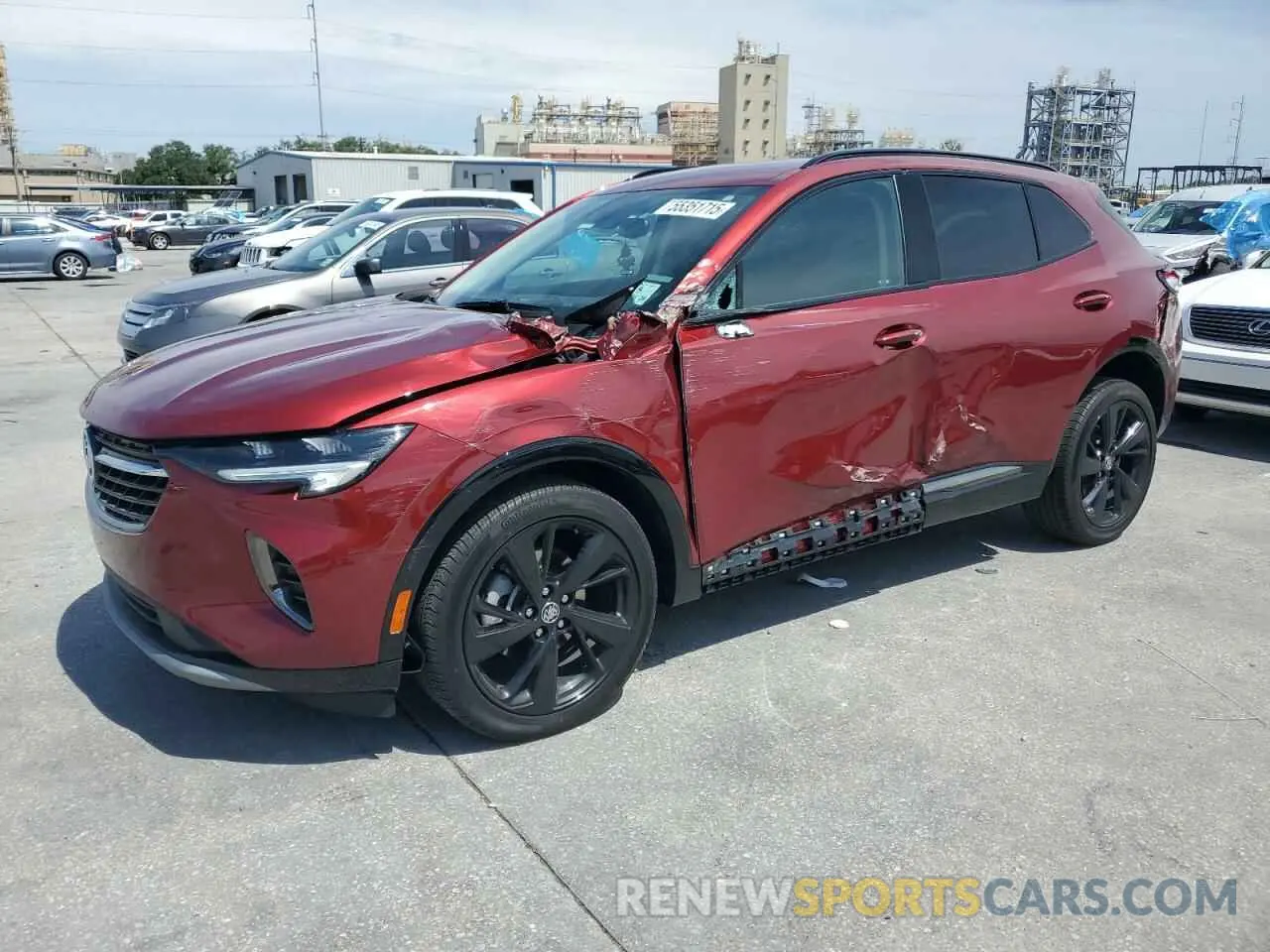 1 fotografías del automóvil dañado LRBFZNR47ND064392 BUICK ENVISION 2022