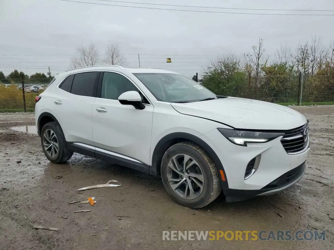 4 fotografías del automóvil dañado LRBFZNR47ND162578 BUICK ENVISION 2022