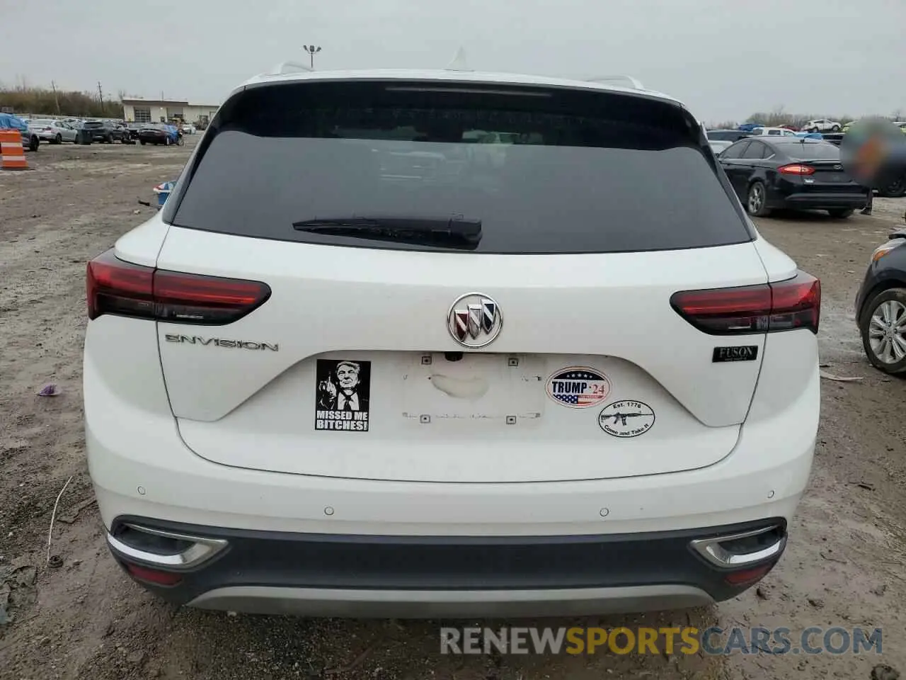 6 fotografías del automóvil dañado LRBFZNR47ND162578 BUICK ENVISION 2022
