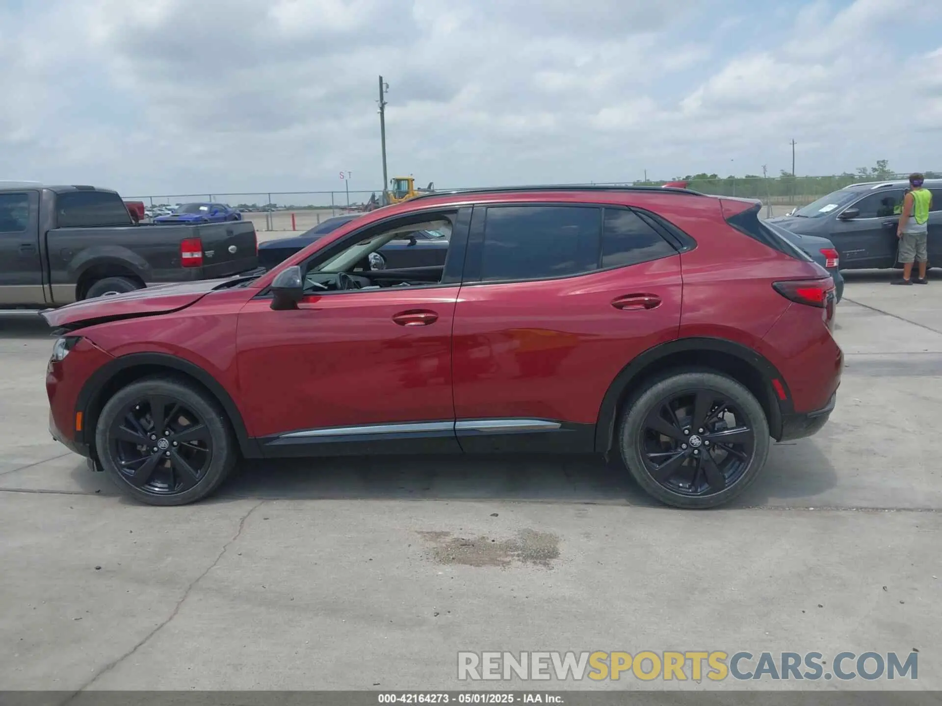 14 fotografías del automóvil dañado LRBFZNR48ND021633 BUICK ENVISION 2022