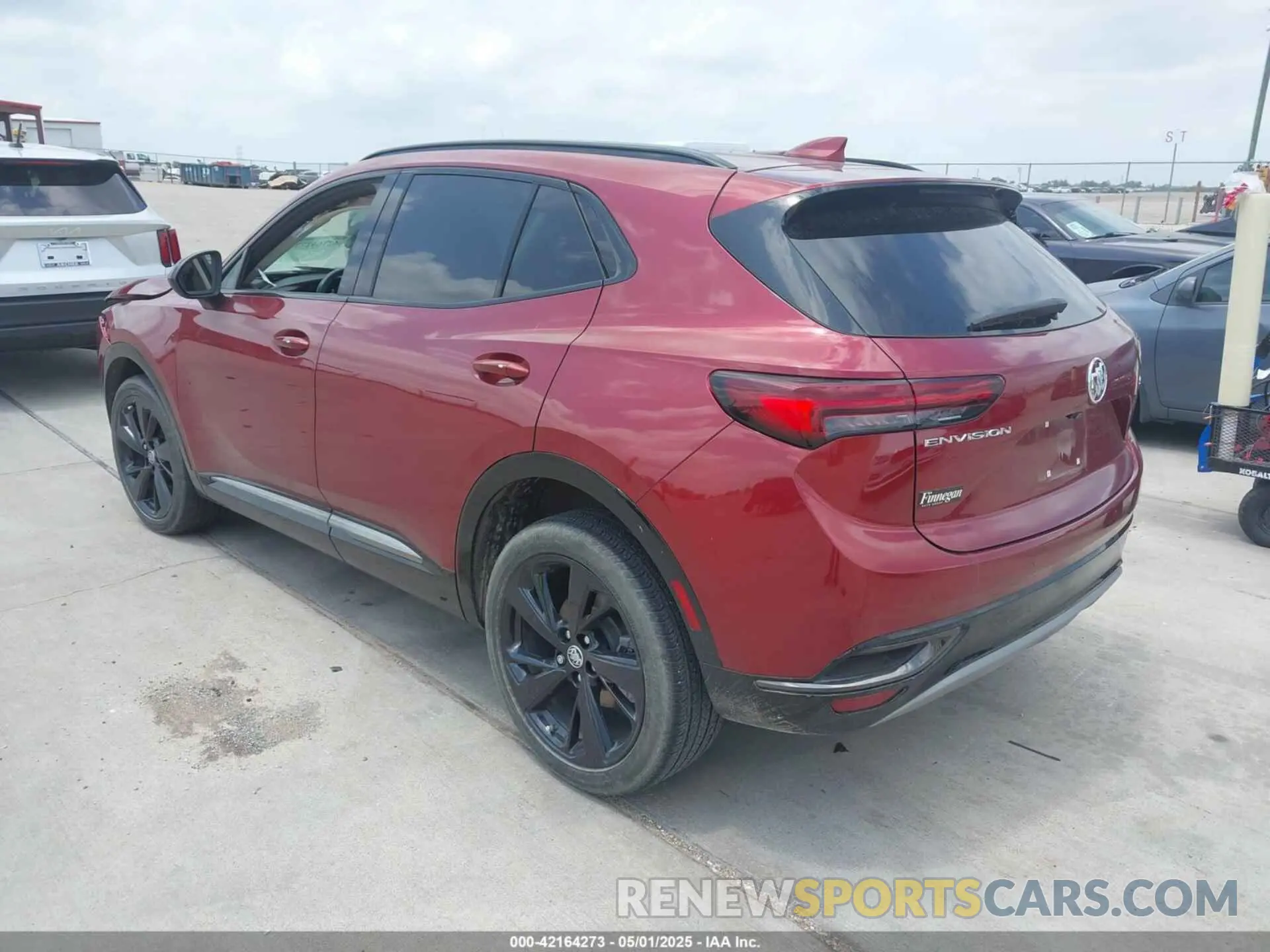 3 fotografías del automóvil dañado LRBFZNR48ND021633 BUICK ENVISION 2022