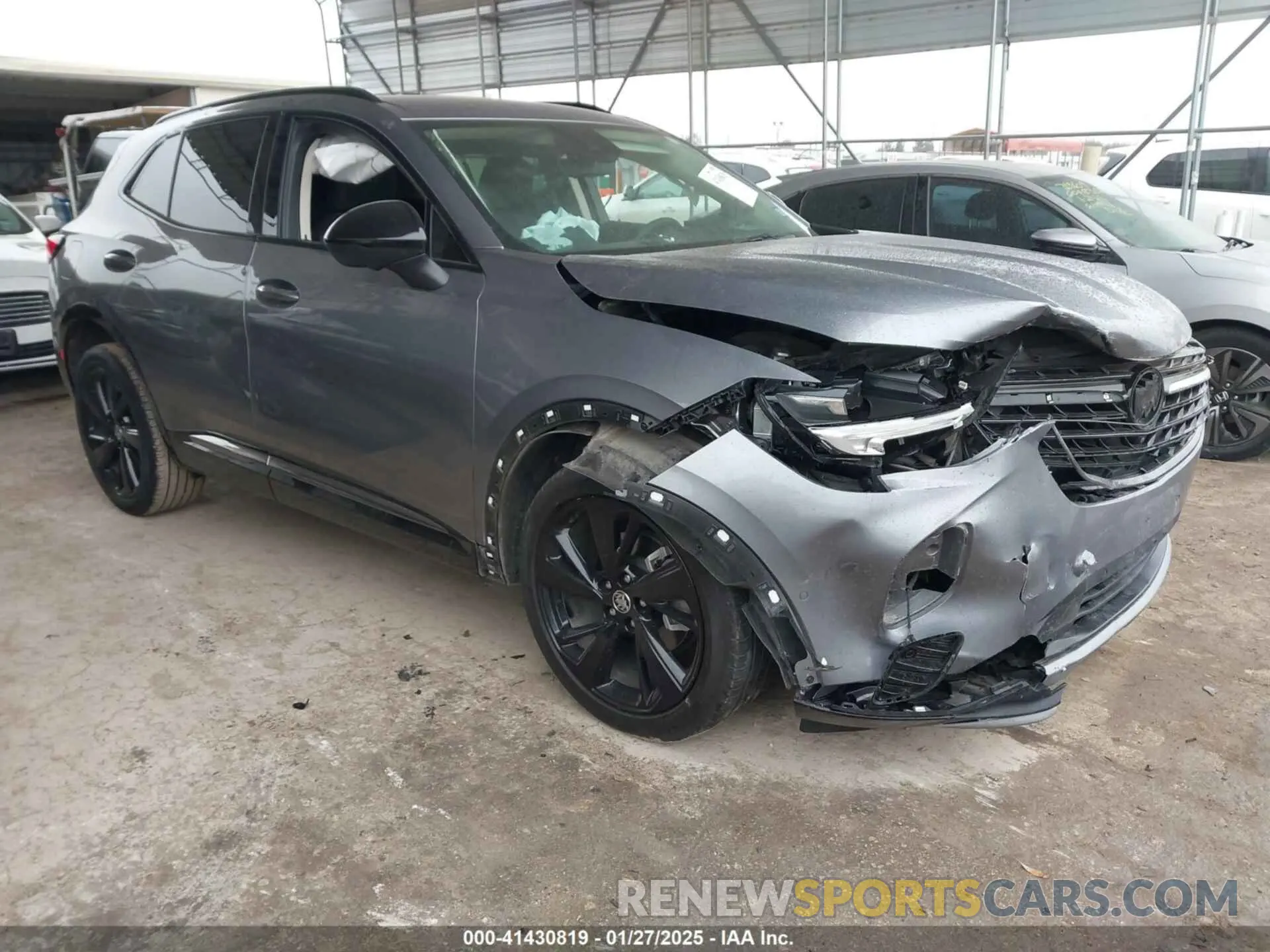 1 fotografías del automóvil dañado LRBFZNR48ND021762 BUICK ENVISION 2022