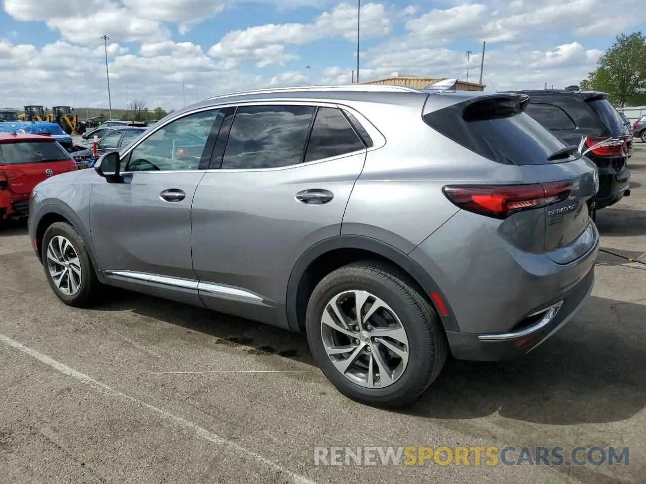 2 fotografías del automóvil dañado LRBFZNR49ND027702 BUICK ENVISION 2022