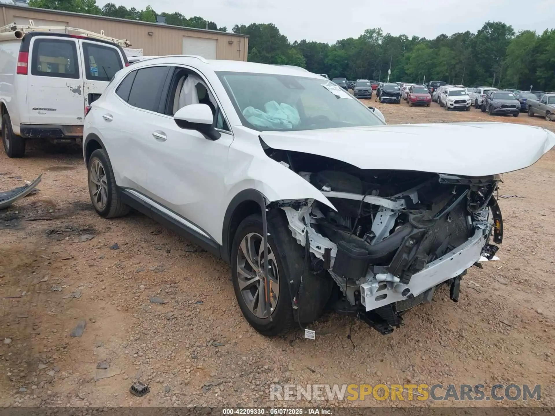 1 fotografías del automóvil dañado LRBFZNR4XND051345 BUICK ENVISION 2022