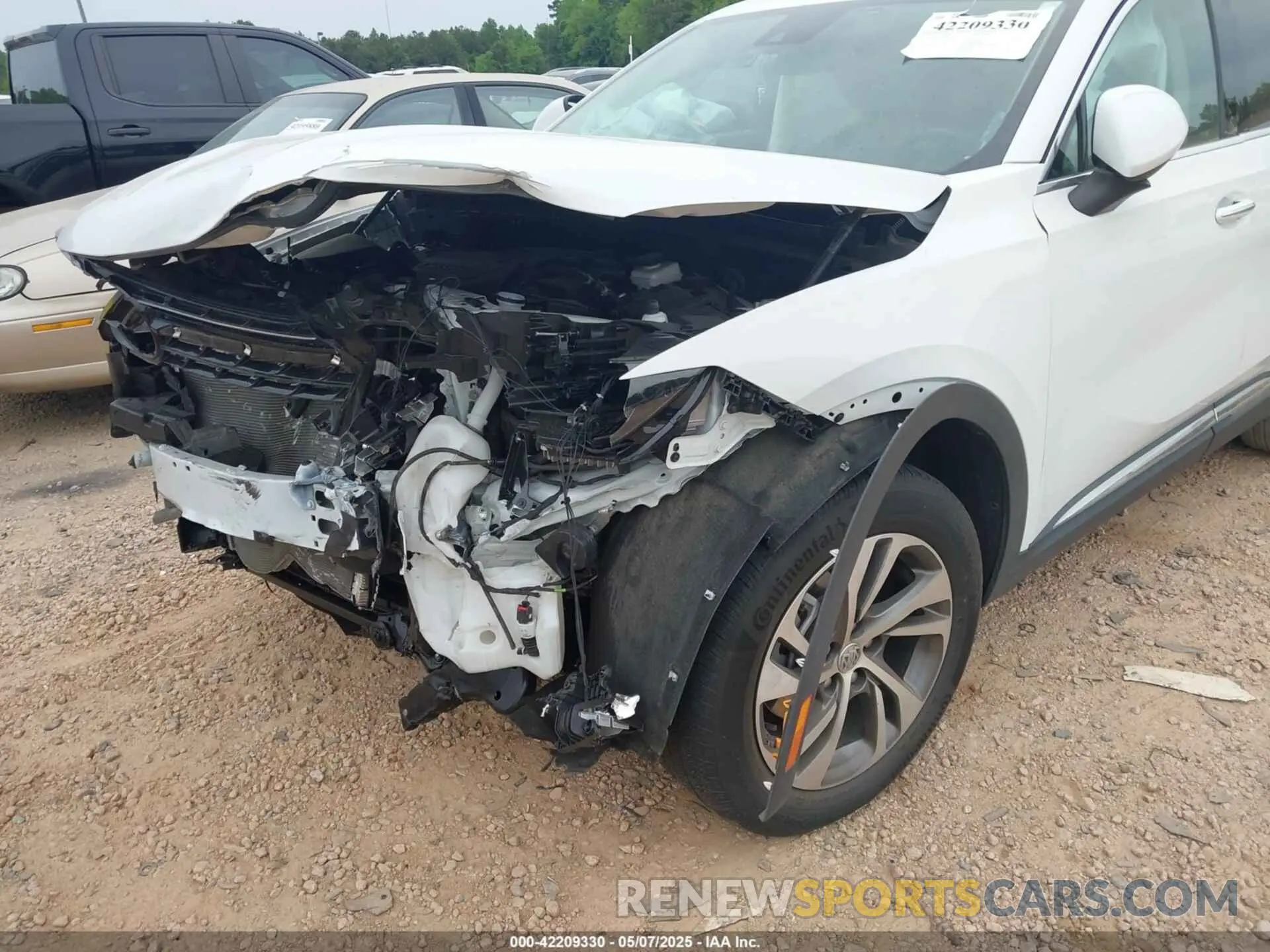 6 fotografías del automóvil dañado LRBFZNR4XND051345 BUICK ENVISION 2022
