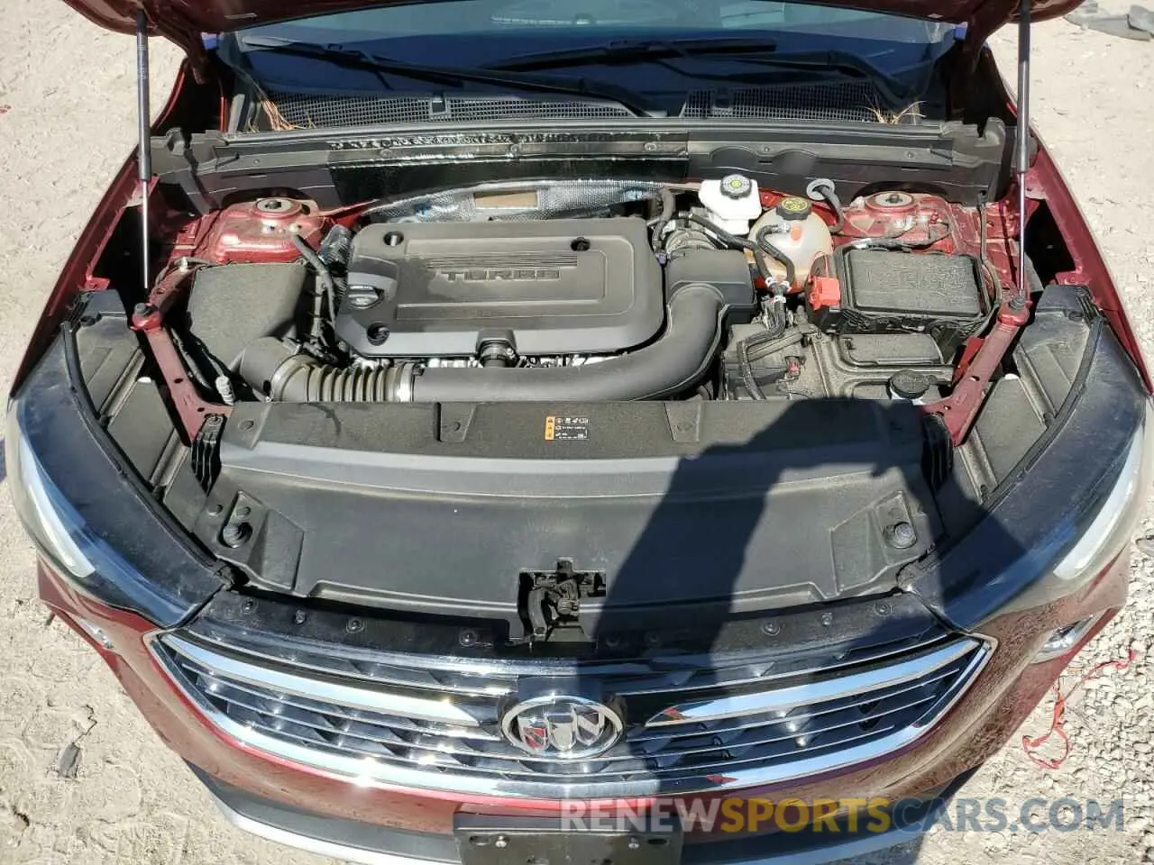 12 fotografías del automóvil dañado LRBFZNR4XND060966 BUICK ENVISION 2022