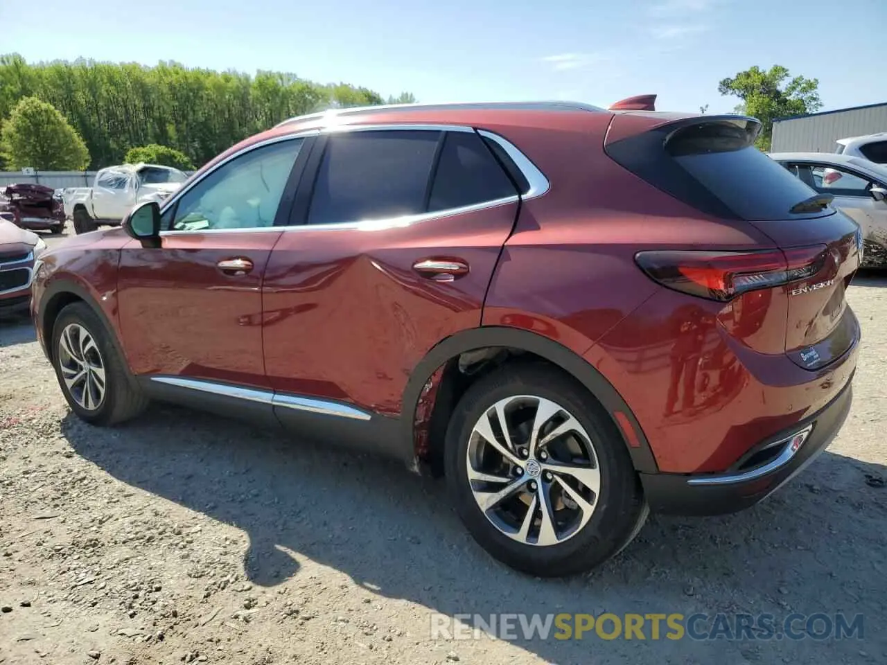 2 fotografías del automóvil dañado LRBFZNR4XND060966 BUICK ENVISION 2022