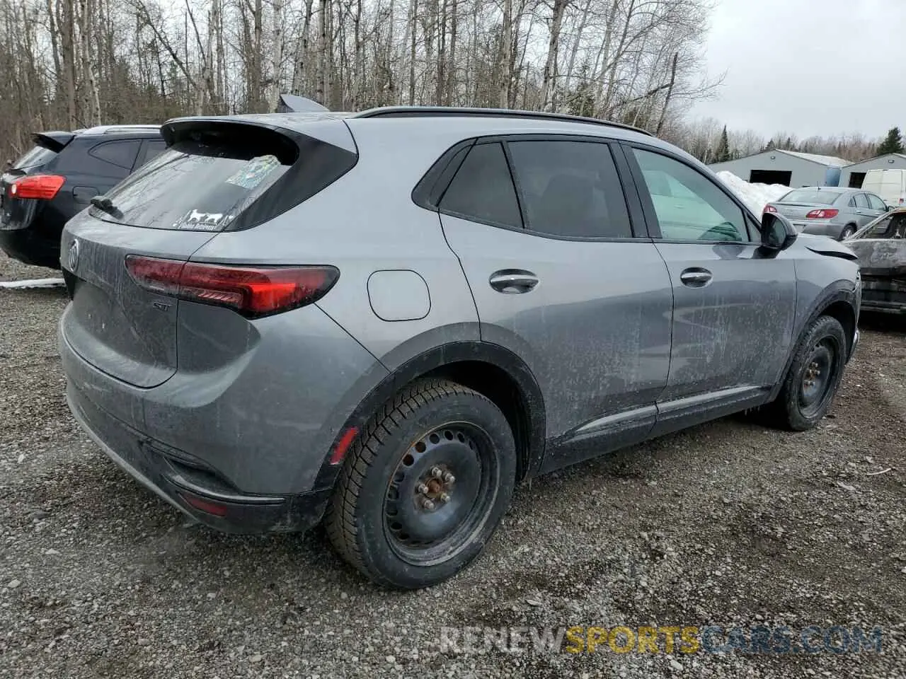 3 fotografías del automóvil dañado LRBFZPR45ND029796 BUICK ENVISION 2022