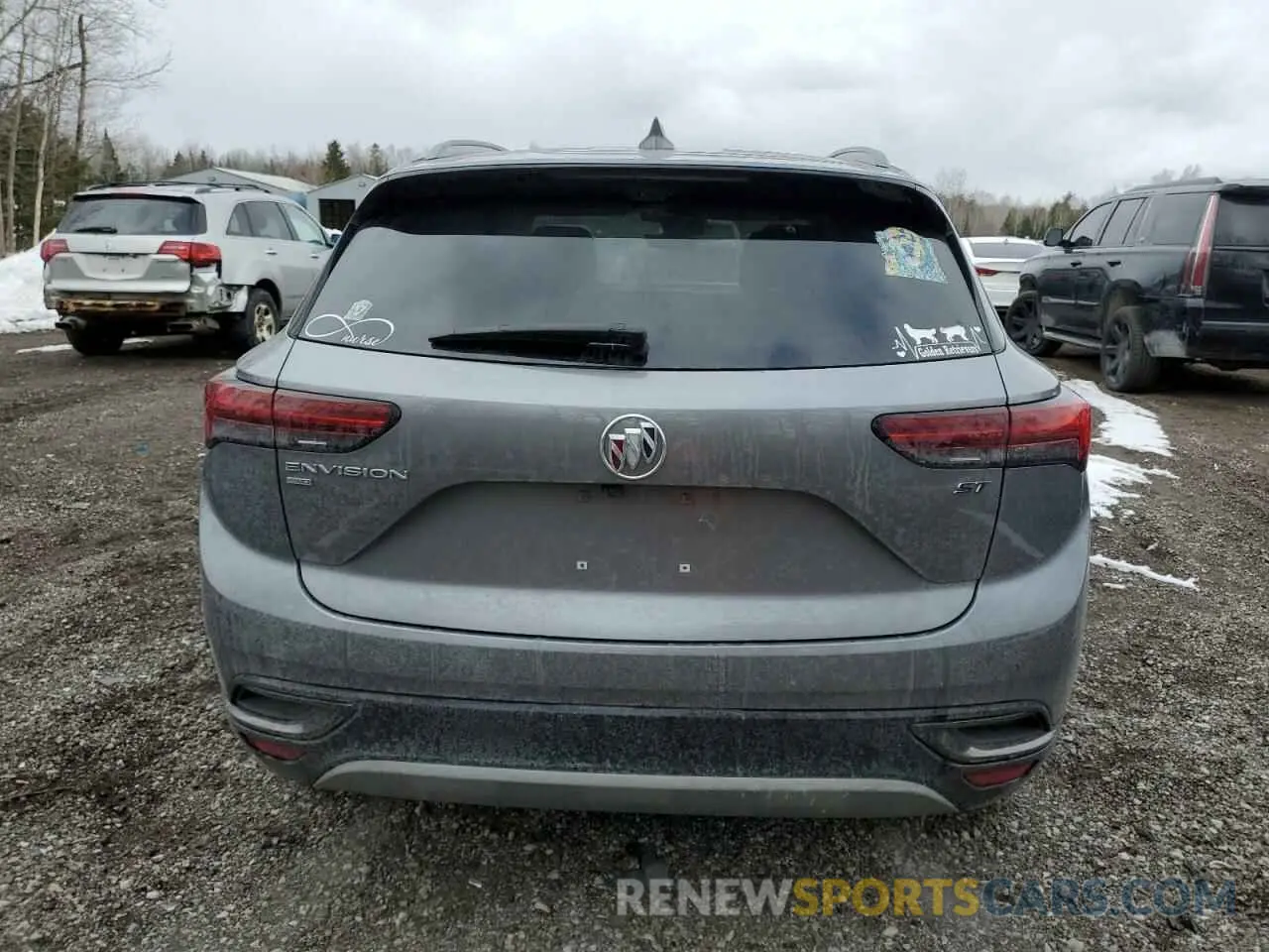 6 fotografías del automóvil dañado LRBFZPR45ND029796 BUICK ENVISION 2022