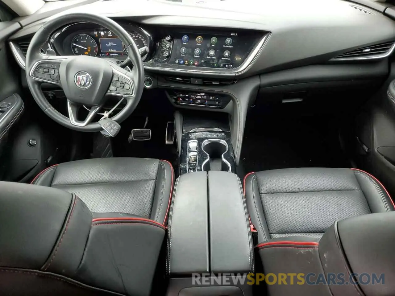 8 fotografías del automóvil dañado LRBFZPR45ND029796 BUICK ENVISION 2022