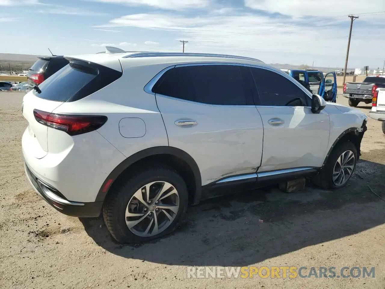3 fotografías del automóvil dañado LRBFZPR47ND031386 BUICK ENVISION 2022