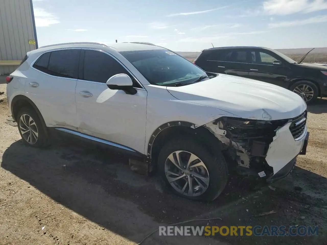 4 fotografías del automóvil dañado LRBFZPR47ND031386 BUICK ENVISION 2022