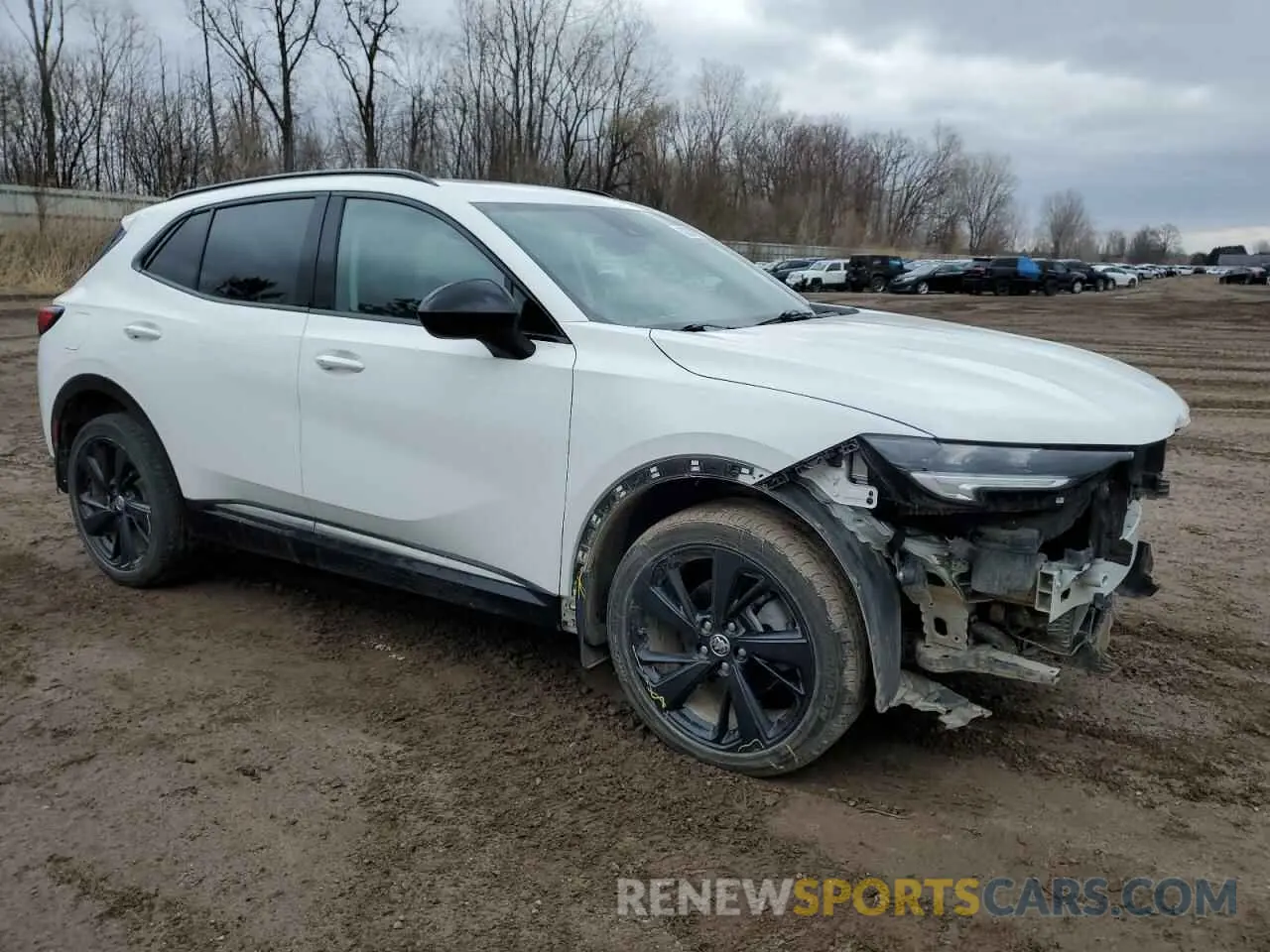 4 fotografías del automóvil dañado LRBFZPR47ND165332 BUICK ENVISION 2022